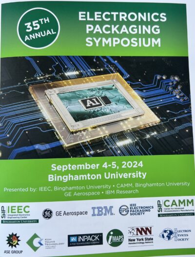 LMAG at the Packaging Symposium in Binghampton.