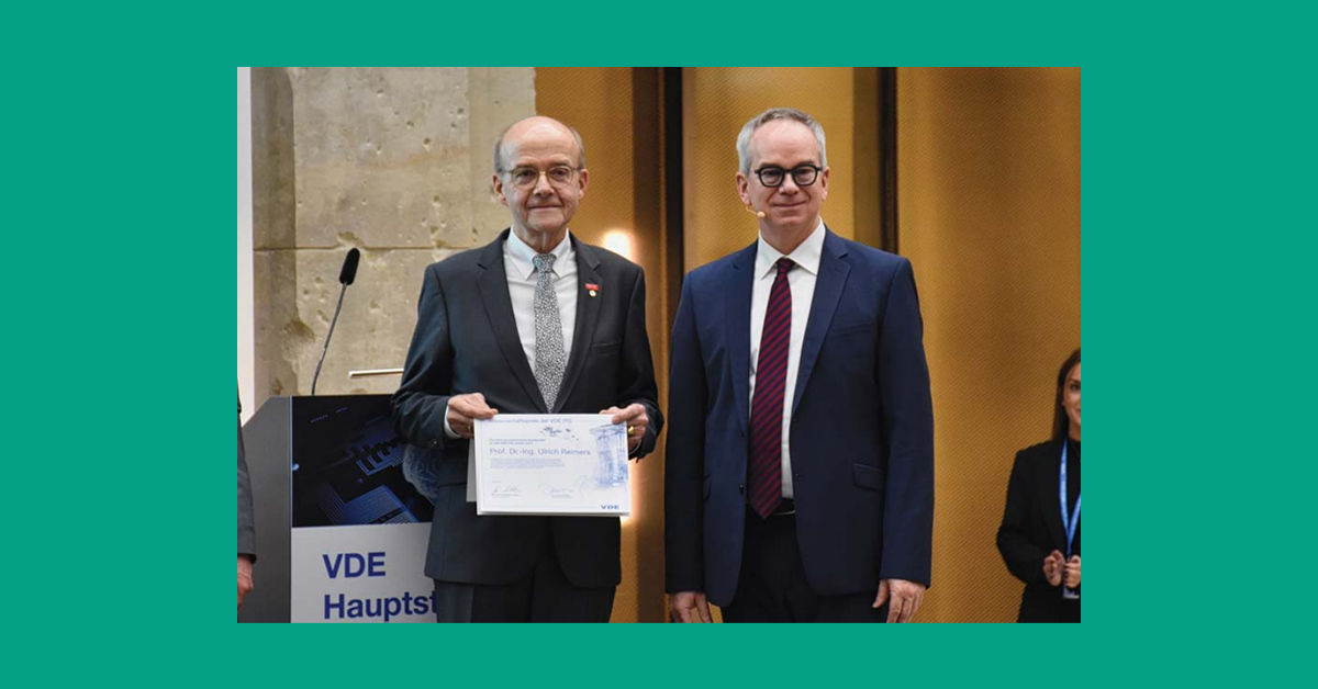 Prof. Reimers wins award