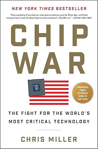 Chip War book cover. Chip War book cover.