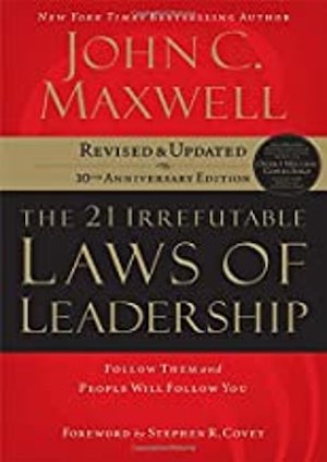 Laws of Leadership book cover Laws of Leadership book cover