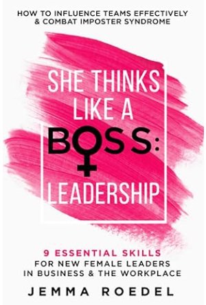 She Thinks Like A Boss book cover. She Thinks Like A Boss book cover.